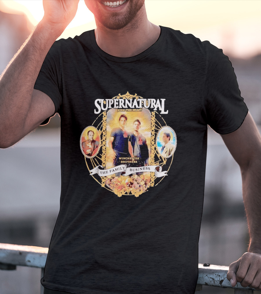 Supernatural Join The Hunt Winchester Brothers The Family Business T-Shirt