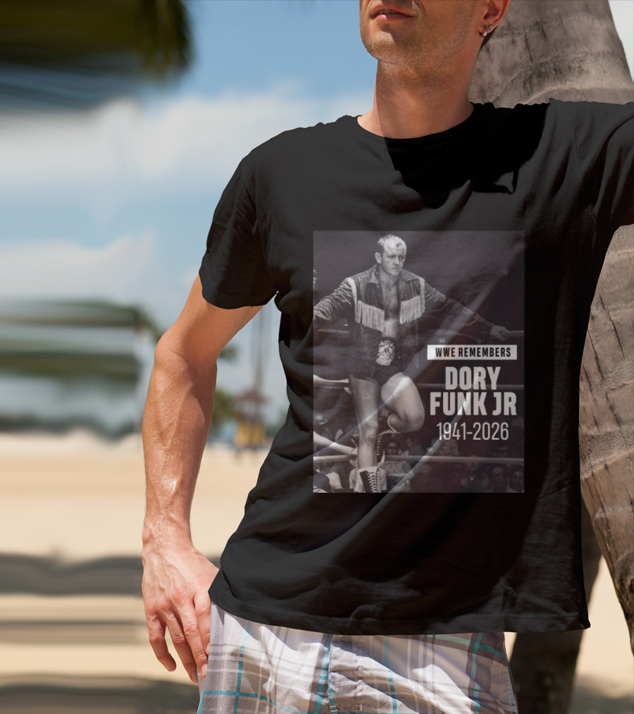 WWE Remembers Dory Funk Jr 1941 2026 T-Shirt