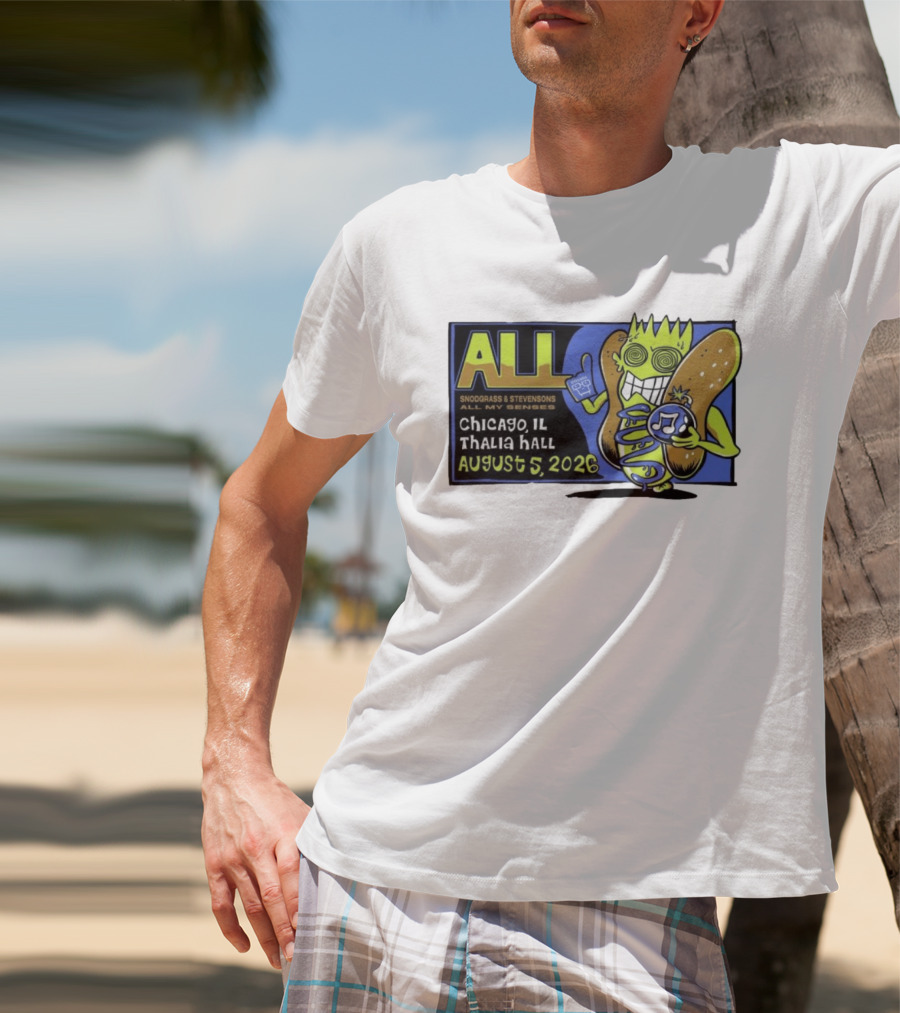 ALL Snodgrass Stevensons Chicago Thalia Hall August 5 2026 T-Shirt