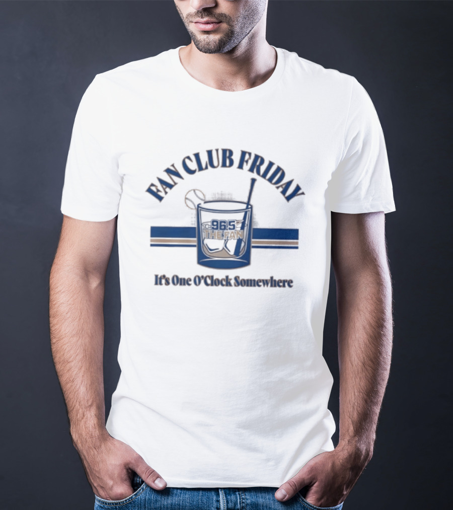 Fan Club Friday 96 Sports It's 5 O' Somewhere T-Shirt