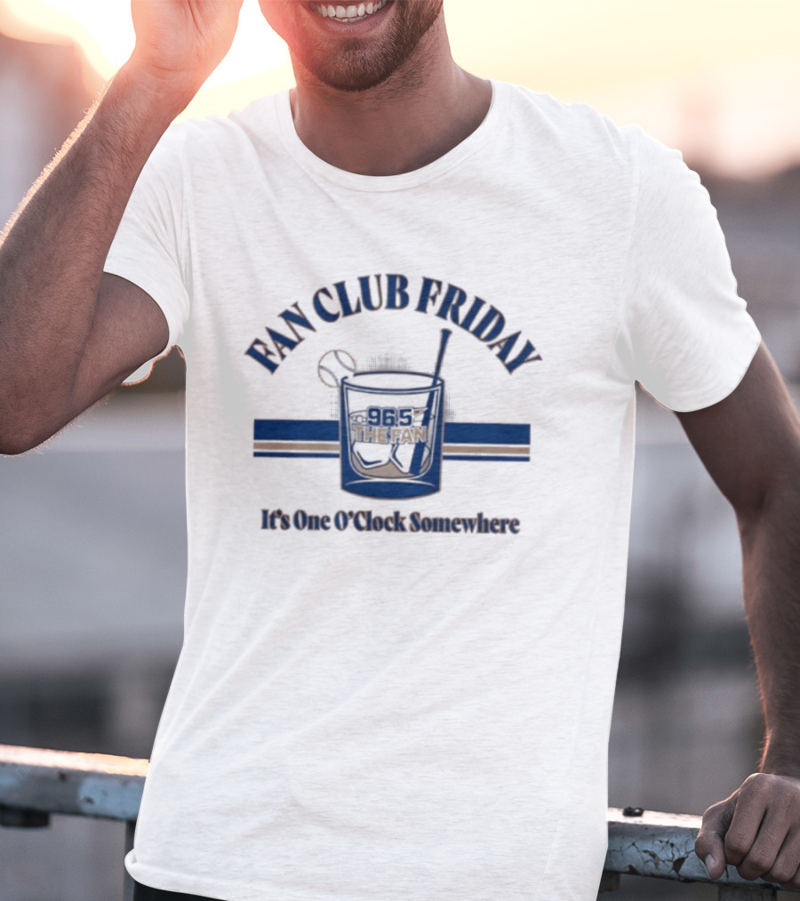 Fan Club Friday 96 Sports It's 5 O' Somewhere T-Shirt