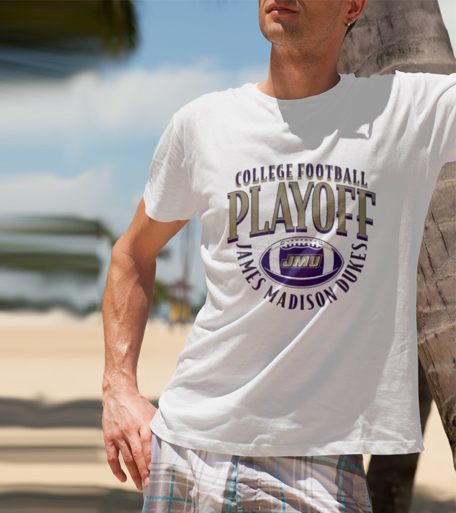 JMU Football 2025 26 College Football Playoff James Madison Dukes T-Shirt