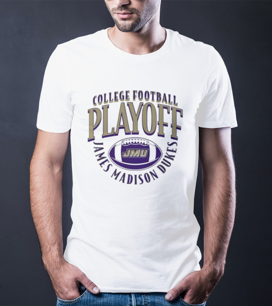 JMU Football 2025 26 College Football Playoff James Madison Dukes T-Shirt