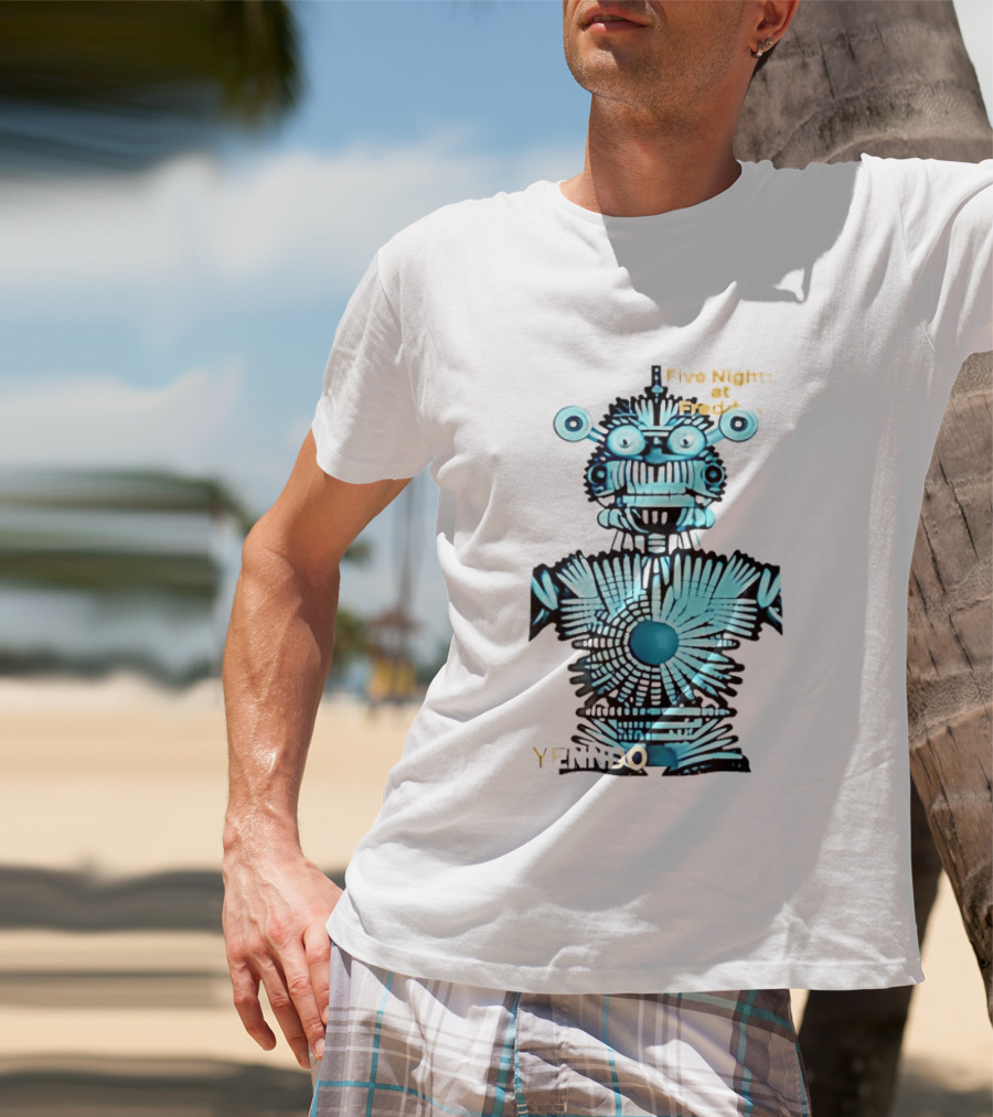 Five Nights At Freddy's Sister Location Yenndo Character Minimalist T-Shirt