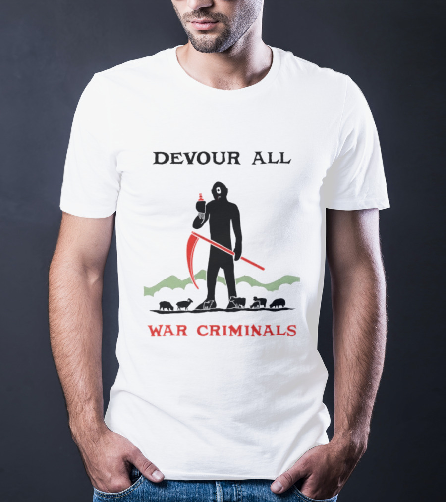Cyclops Polyphemus Greek Mythology Devour All War Criminals T-Shirt