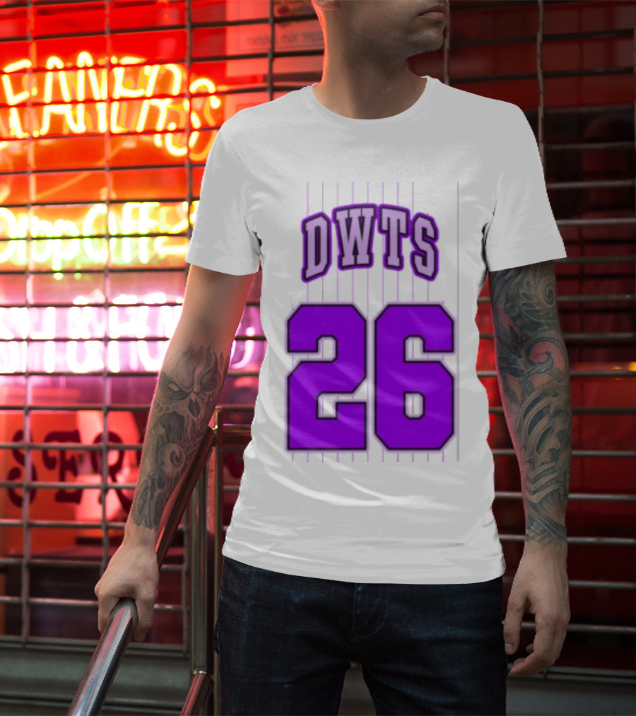 Dancing With The Stars DWTS Glitter Games 26 Jersey T-Shirt