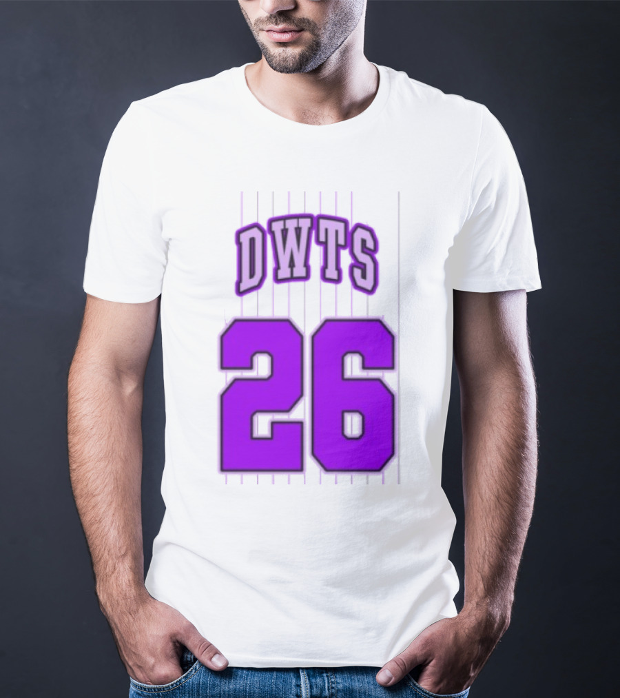 Dancing With The Stars DWTS Glitter Games 26 Jersey T-Shirt