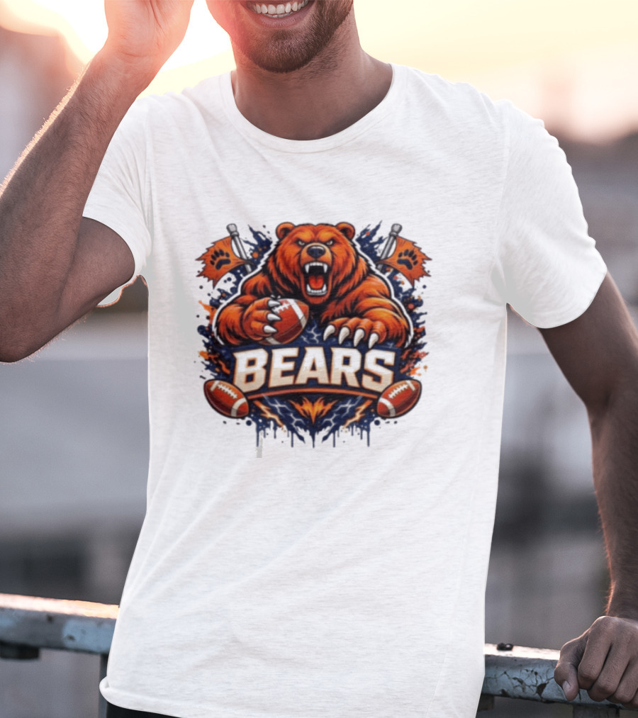 Bears Football 2026 Chicago Original Da Bears T-Shirt