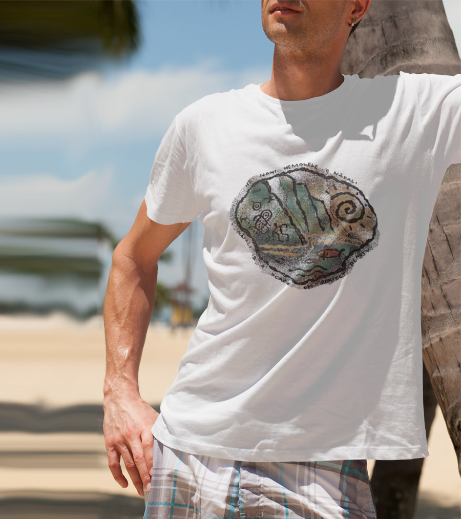 He Nani Hemolele 'o Nāpali Nāpali Is A Place Of Perfect Beauty Shell T-Shirt