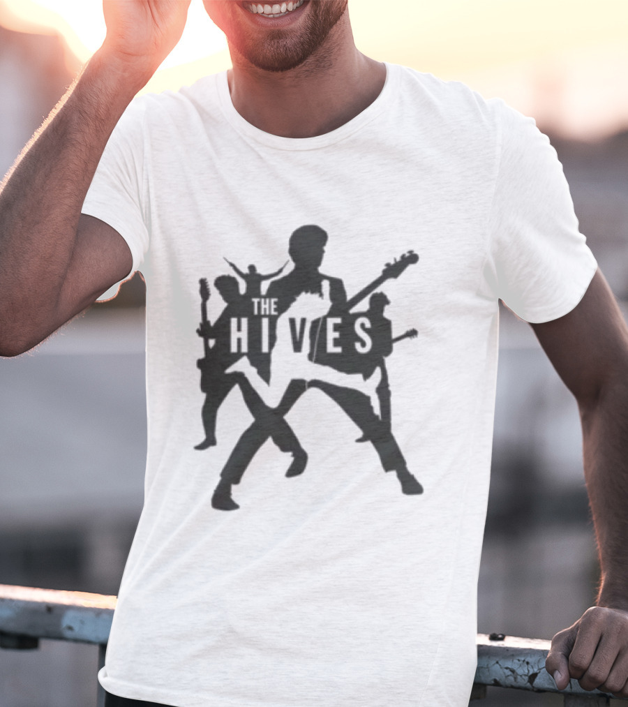 The Hives Band Silhouettes Fan Merchandise T-Shirt