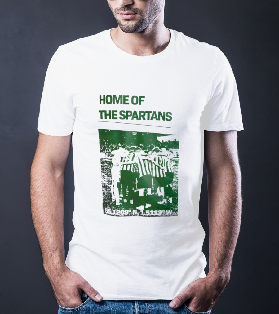 Home Of The Spartans 55.1208° N 15113° W T-Shirt
