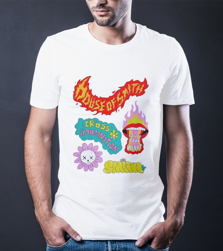 House Of Smith Cross Imagination Follow Your Heart Smith T-Shirt