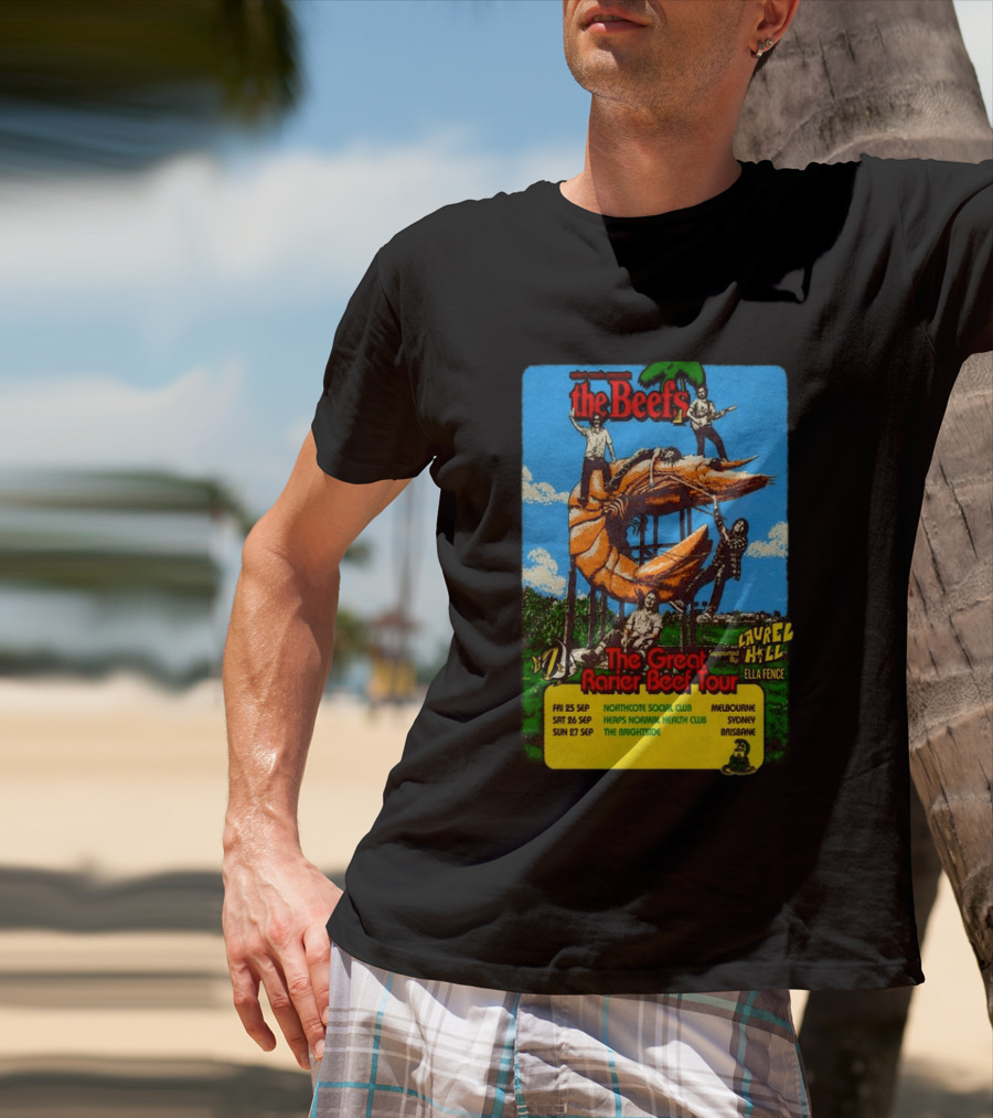 The Beefs 2026 The Great Rarier Beef Tour Melbourne Sydney Brisbane T-Shirt