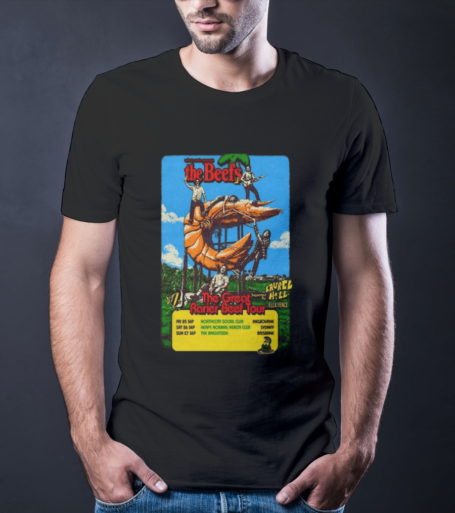 The Beefs 2026 The Great Rarier Beef Tour Melbourne Sydney Brisbane T-Shirt