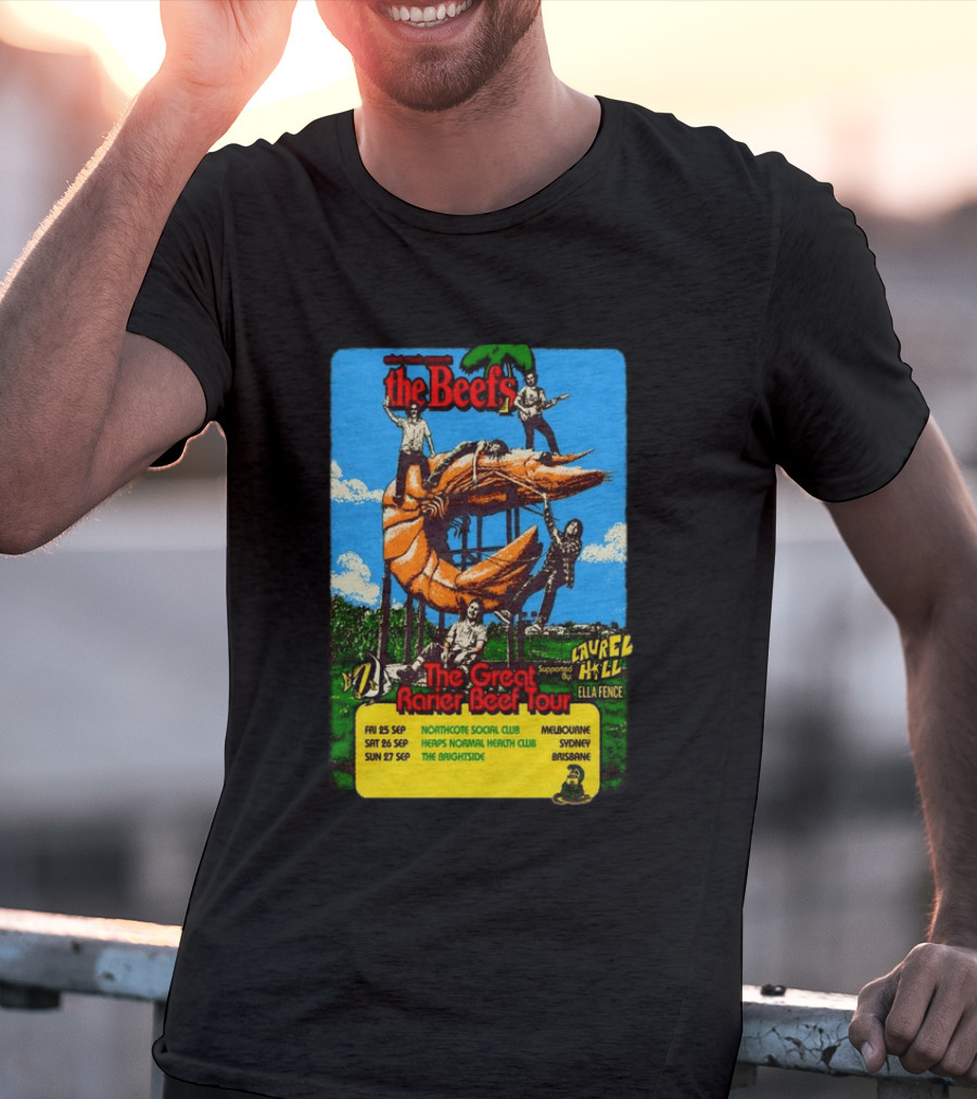The Beefs 2026 The Great Rarier Beef Tour Melbourne Sydney Brisbane T-Shirt