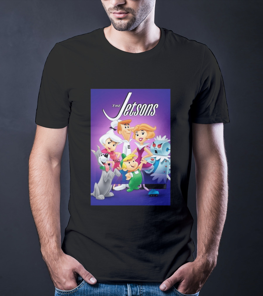 The Jetsons Family 2062 Animation Characters T-Shirt