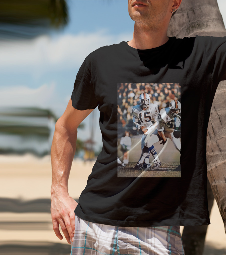 Buffalo Bills Jack Kemp 1968 AFL Football Action Renselaar T-Shirt