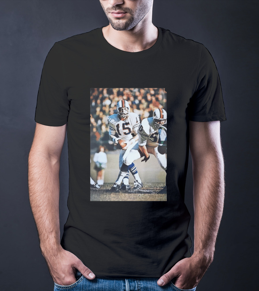 Buffalo Bills Jack Kemp 1968 AFL Football Action Renselaar T-Shirt