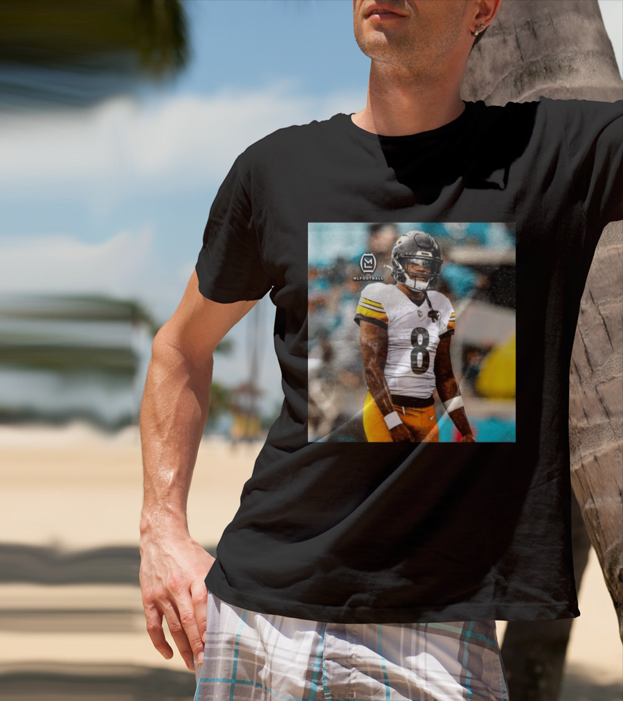 Lamar Jackson MLFootball 2026 Number 8 Football Player T-Shirt