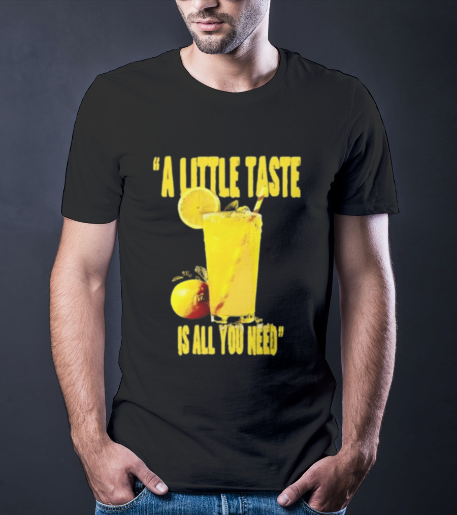 Louis Lemonade Tour 2025 A Little Taste Is All You Need Long Sleeve T-Shirt