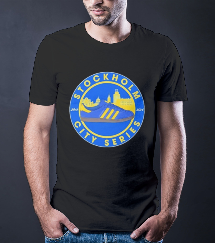 Stockholm City Series Adidas Sneaker 2014 Skyline T-Shirt