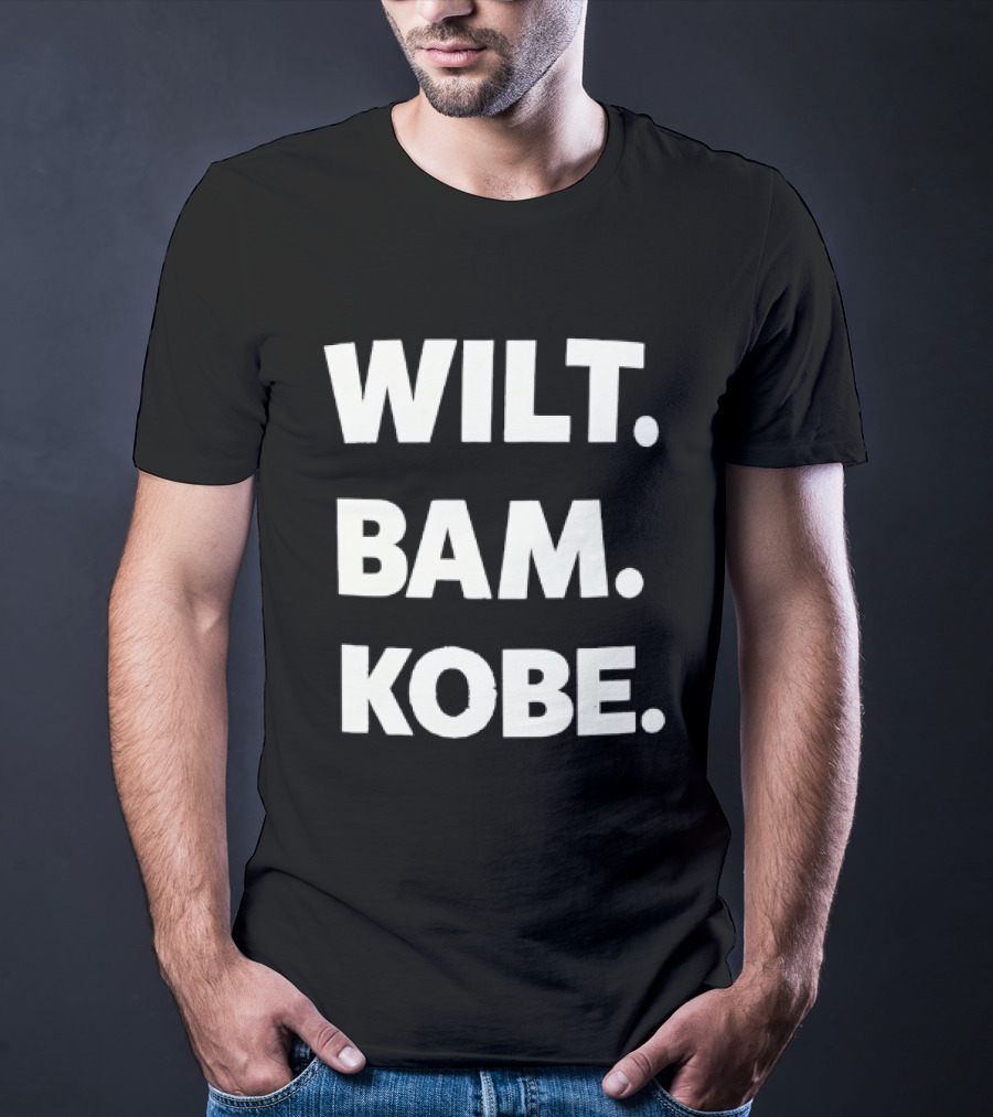 Wilt Chamberlain Bam Adebayo Kobe Bryant T-Shirt