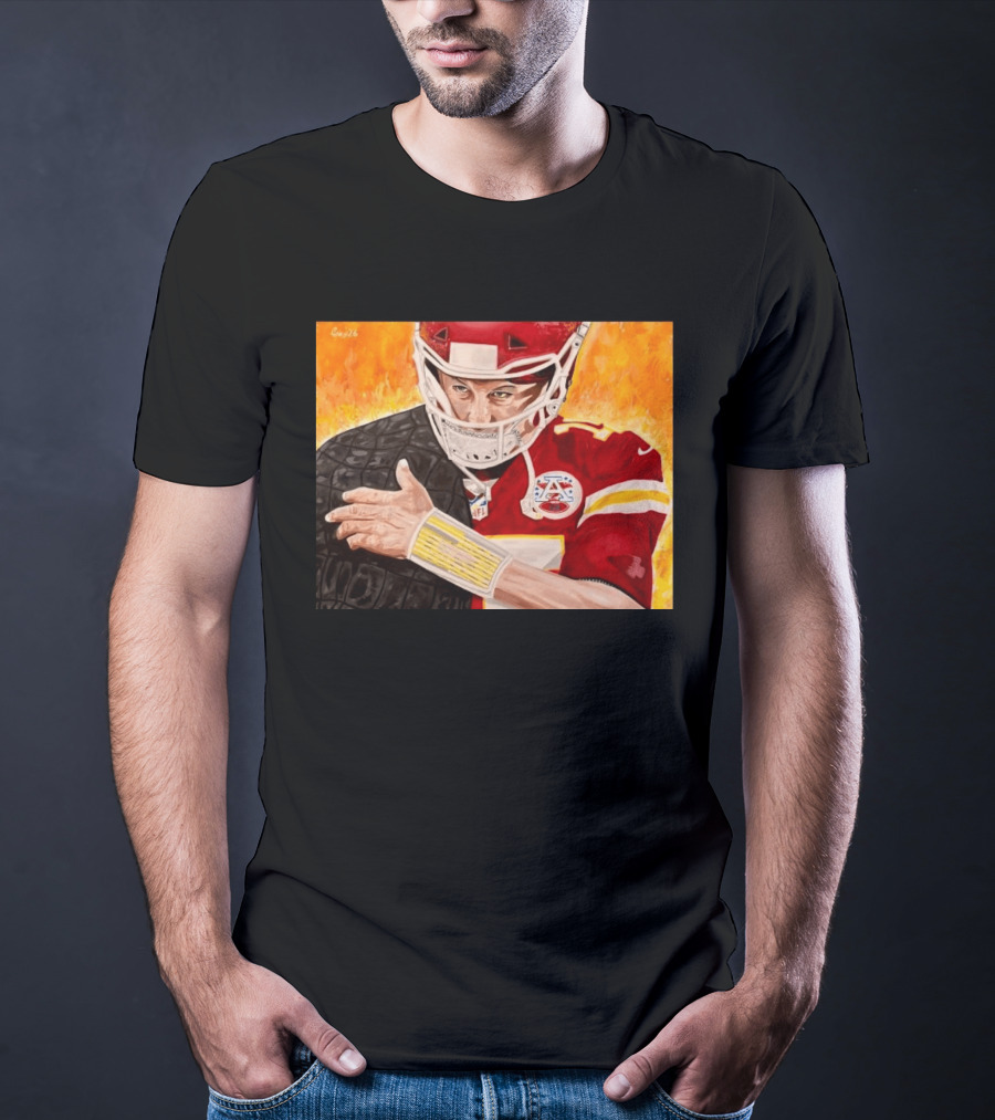 NFL Patrick Mahomes Kansas City Chiefs Player T-Shirt