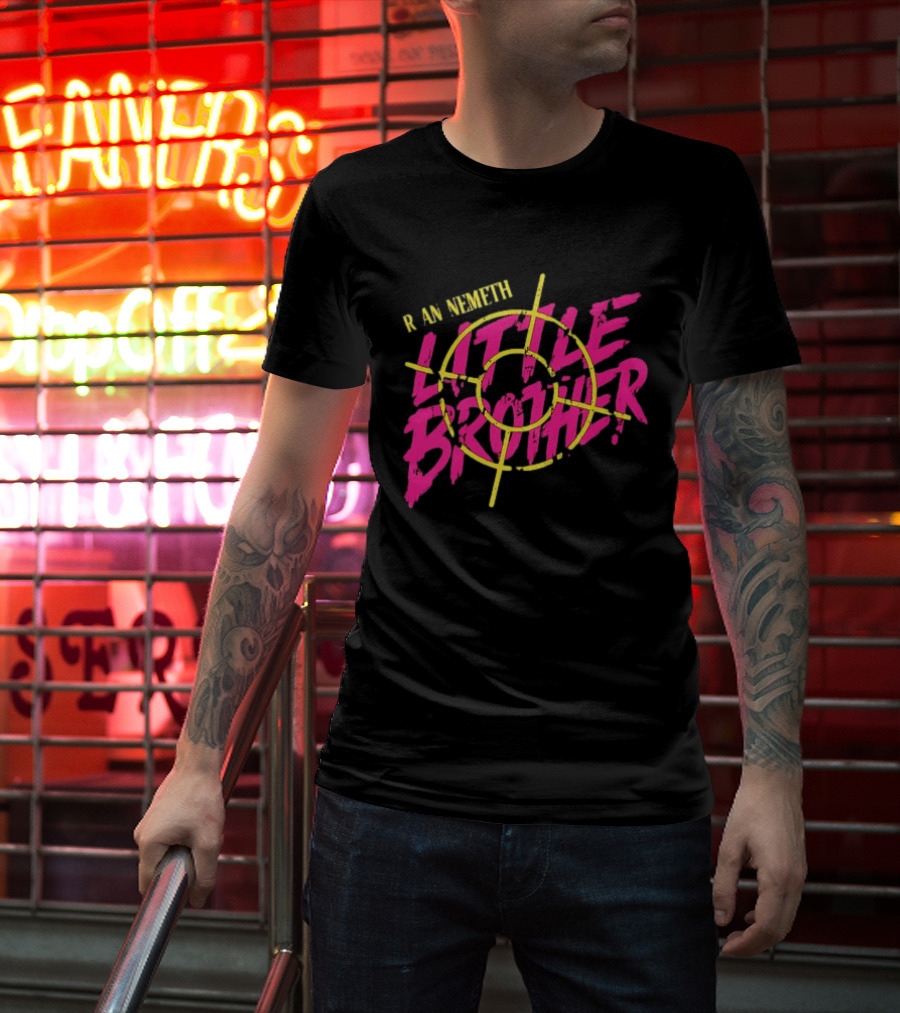 Ryan Nemeth Little Brother Target Wrestling AEW T-Shirt