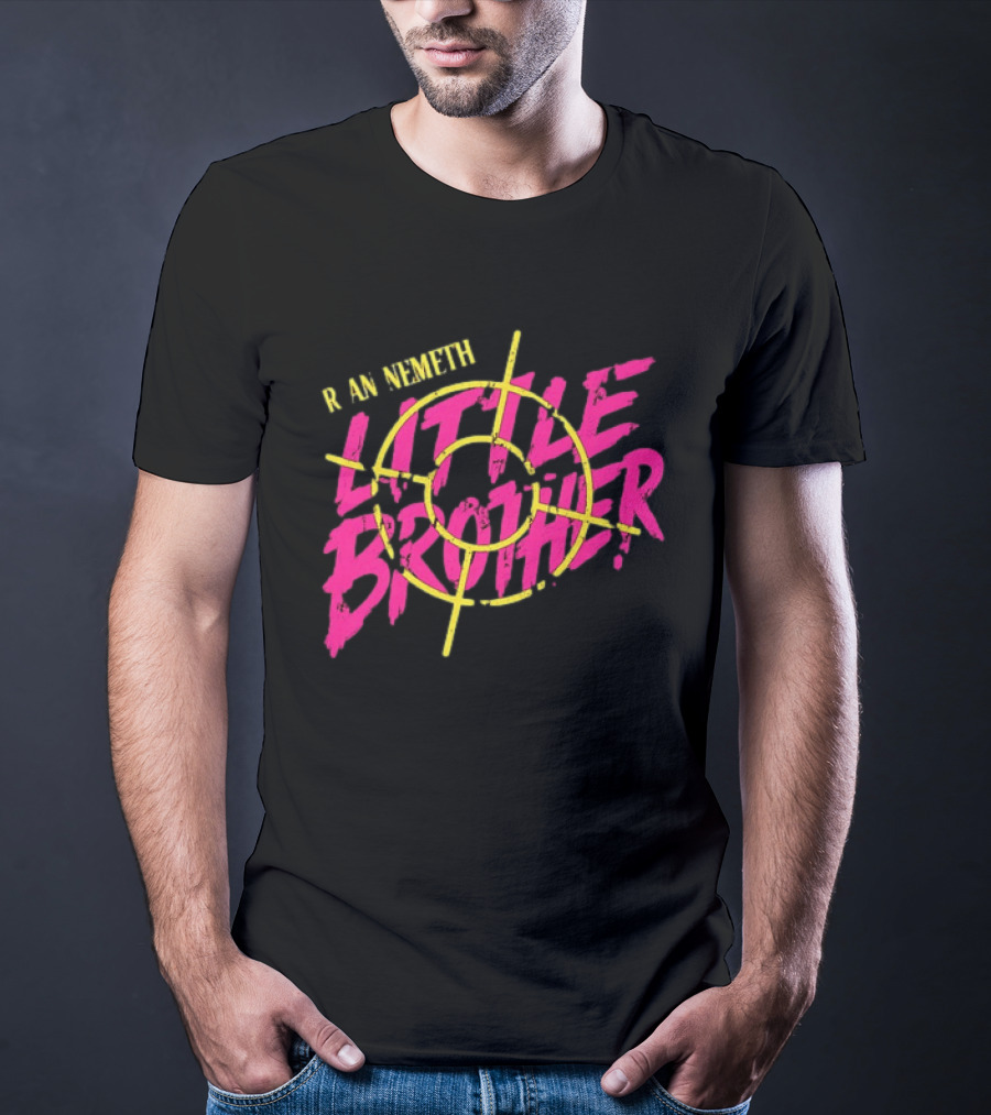 Ryan Nemeth Little Brother Target Wrestling AEW T-Shirt