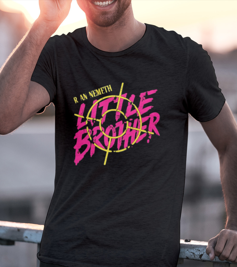 Ryan Nemeth Little Brother Target Wrestling AEW T-Shirt