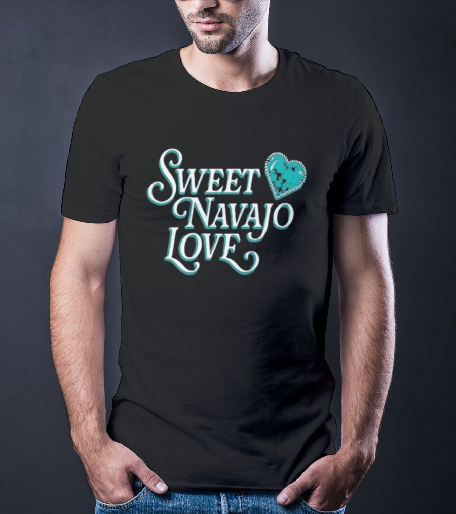 Sweet Navajo Love Heart T-Shirt