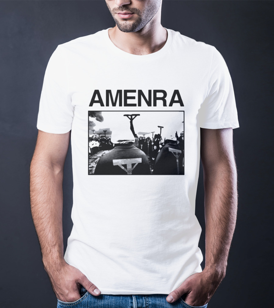 Amenra Ik Vond Je In De Ogen Van Mijn Medemens Crucifix T-Shirt