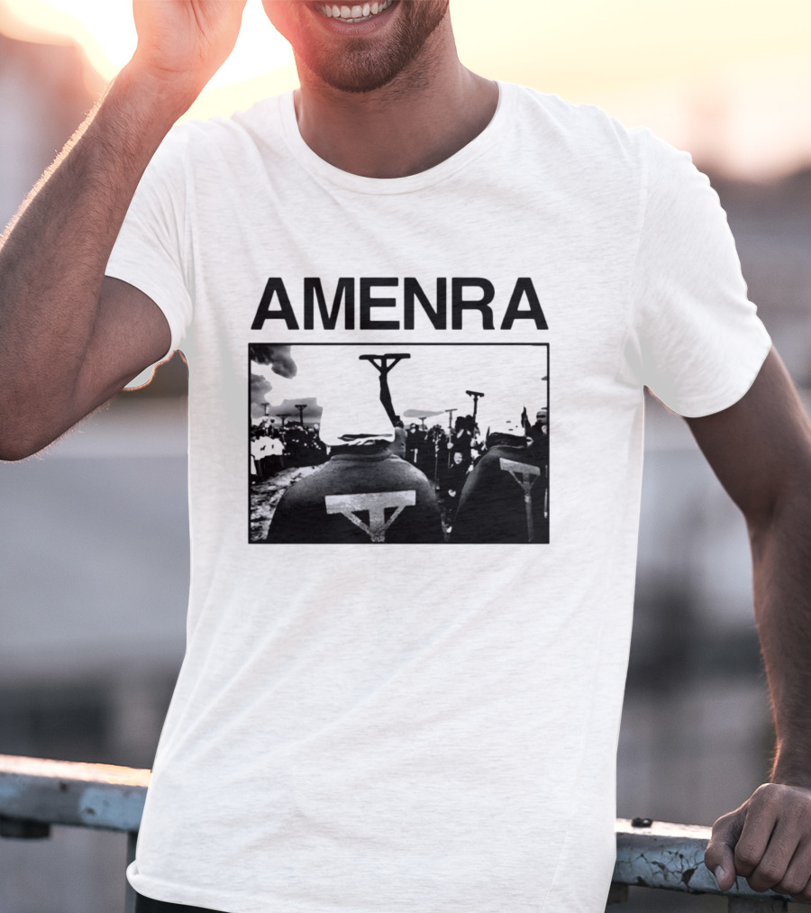 Amenra Ik Vond Je In De Ogen Van Mijn Medemens Crucifix T-Shirt