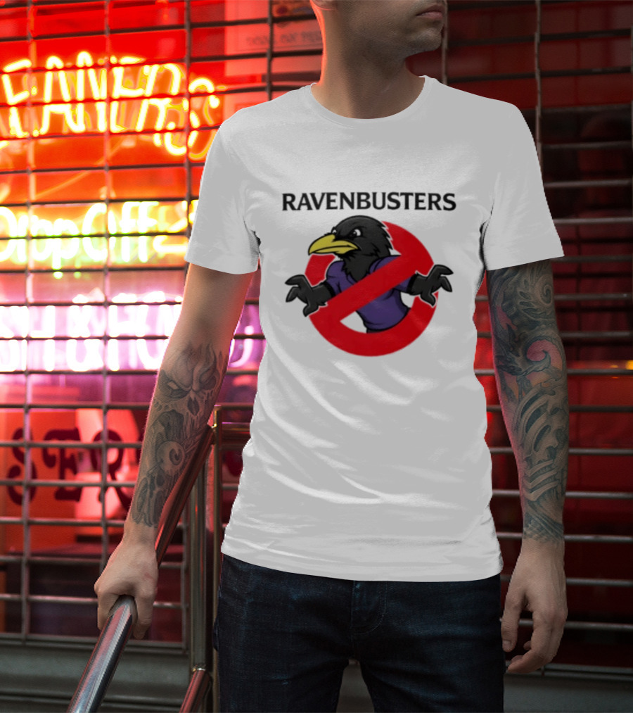 Baltimore Ravens Ravenbusters Football Team T-Shirt