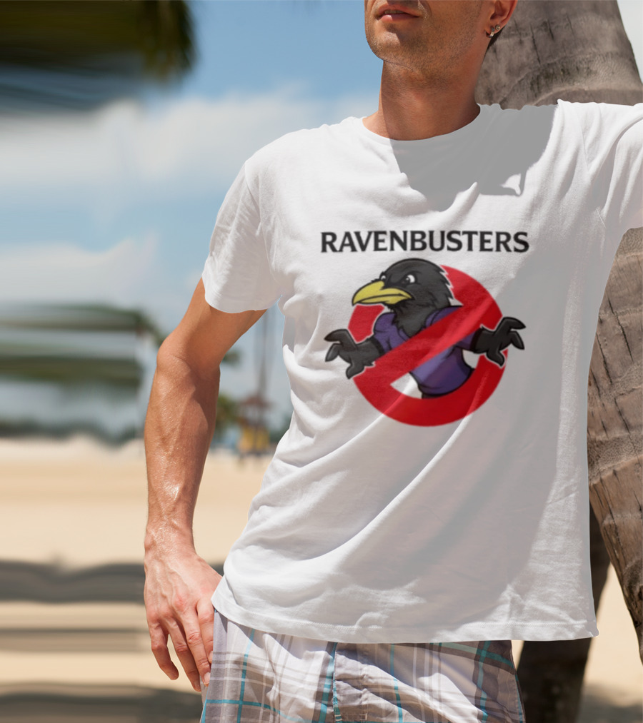 Baltimore Ravens Ravenbusters Football Team T-Shirt