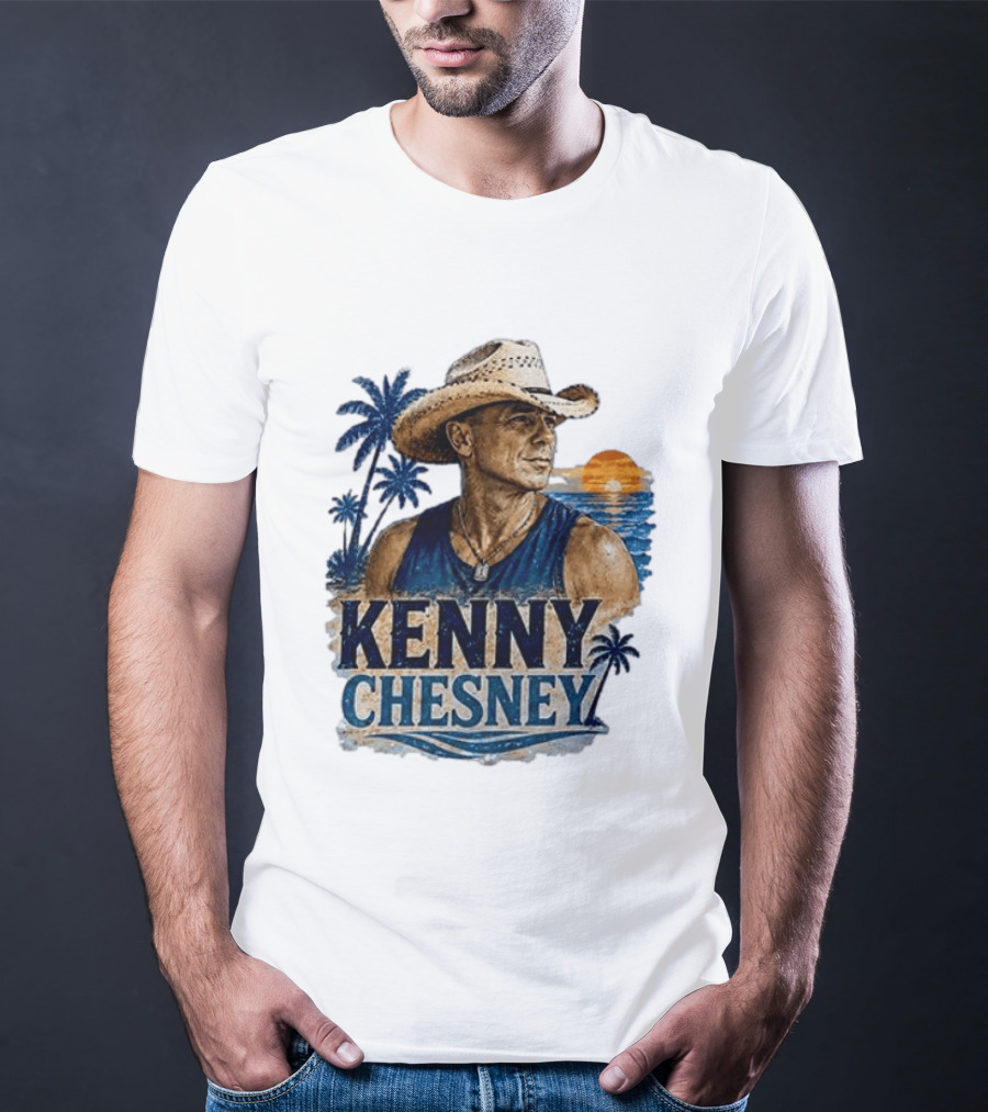 Kenny Chesney Is My Jam Tropical Beach Sunset Vibes T-Shirt