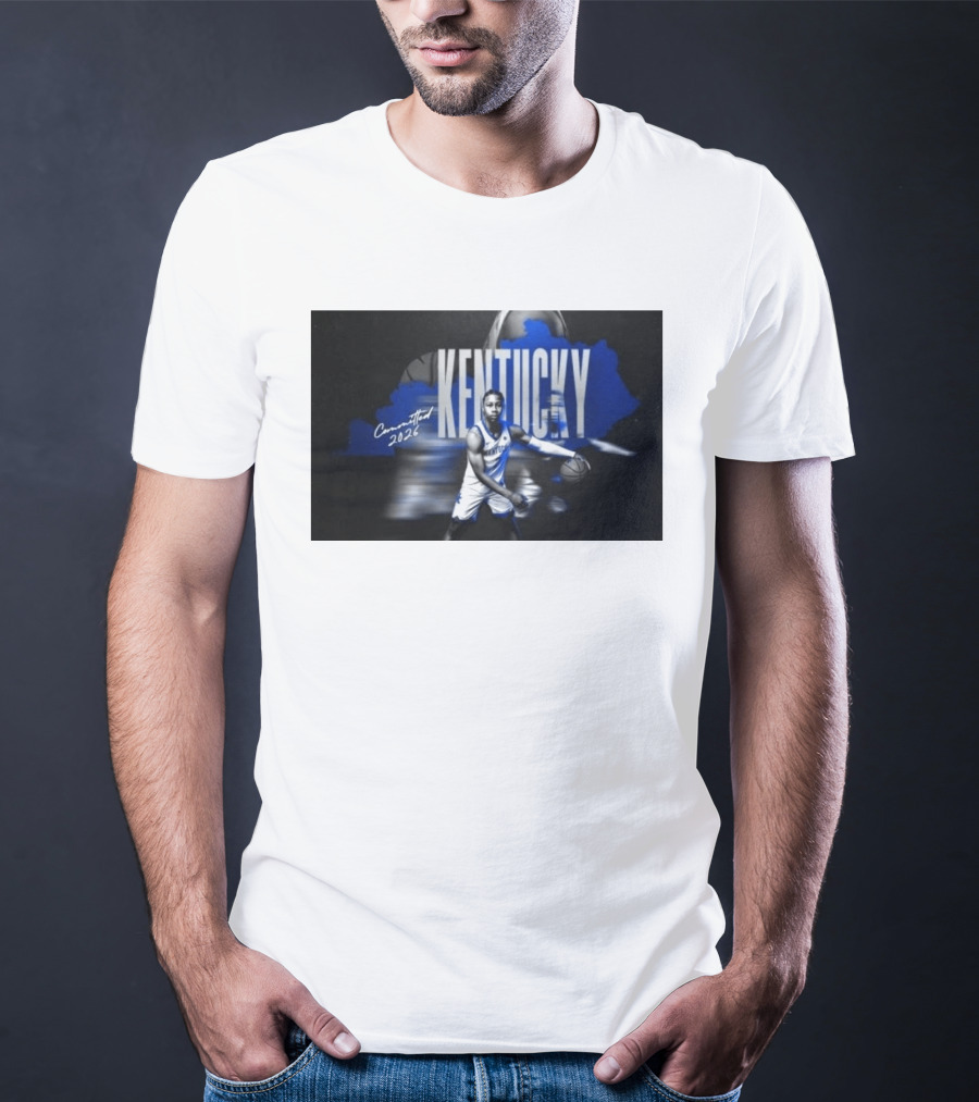 Kentucky Wildcats Committed 2026 Mason Williams Basketball Hype T-Shirt