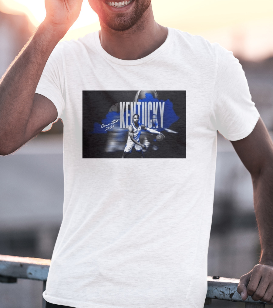 Kentucky Wildcats Committed 2026 Mason Williams Basketball Hype T-Shirt