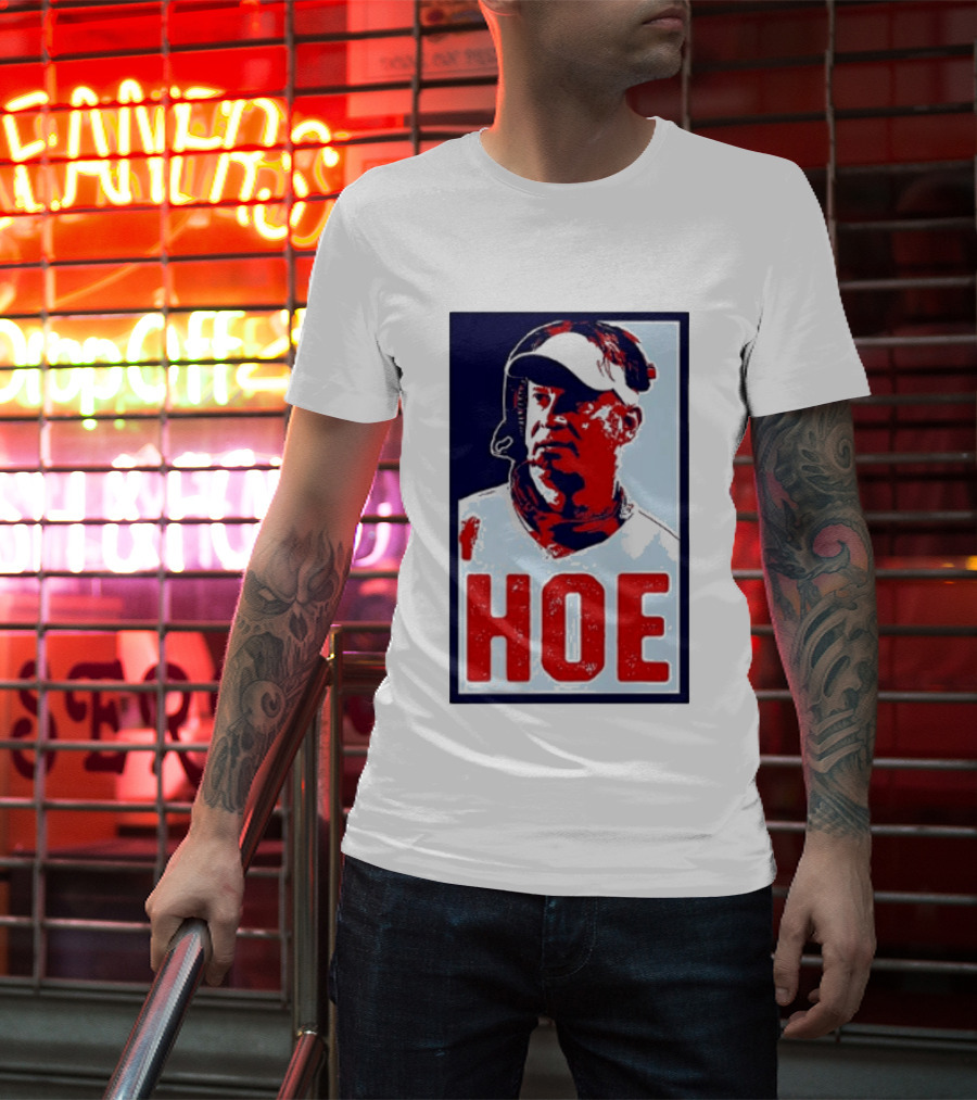 Lane Kiffin Hoe Red Blue Artistic T-Shirt