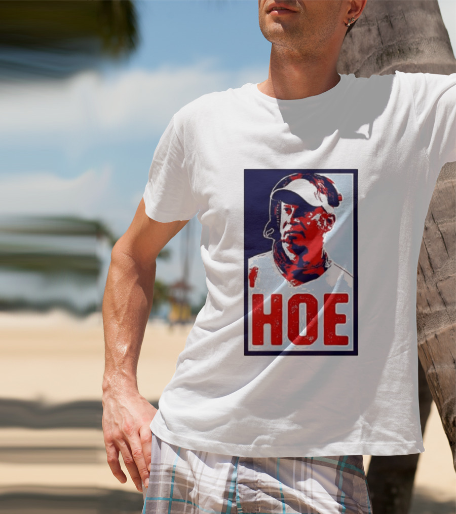 Lane Kiffin Hoe Red Blue Artistic T-Shirt