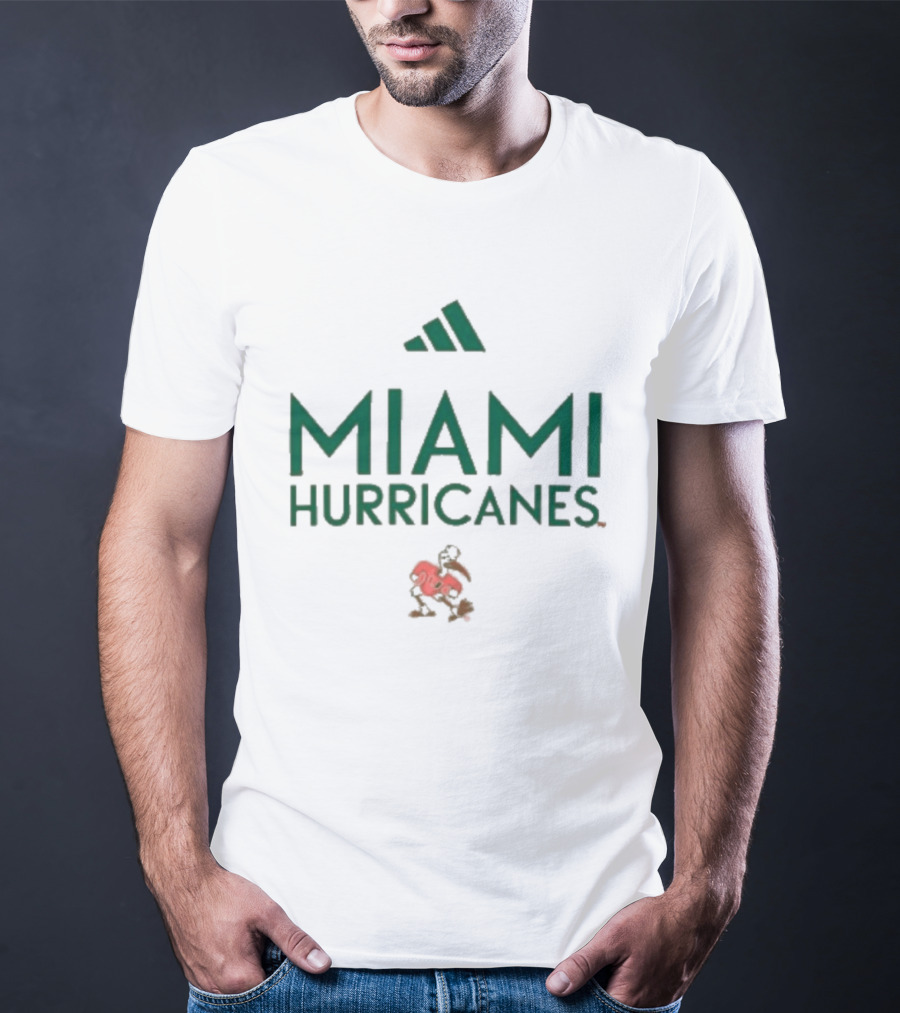 Miami Hurricanes Adidas T-Shirt