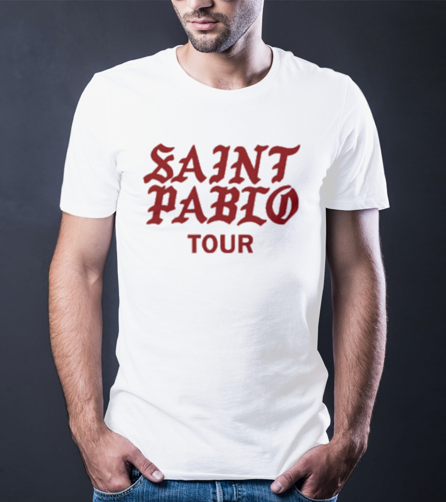 Saint Pablo Tour Official Merchandising T-Shirt