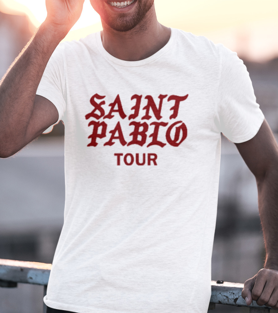 Saint Pablo Tour Official Merchandising T-Shirt