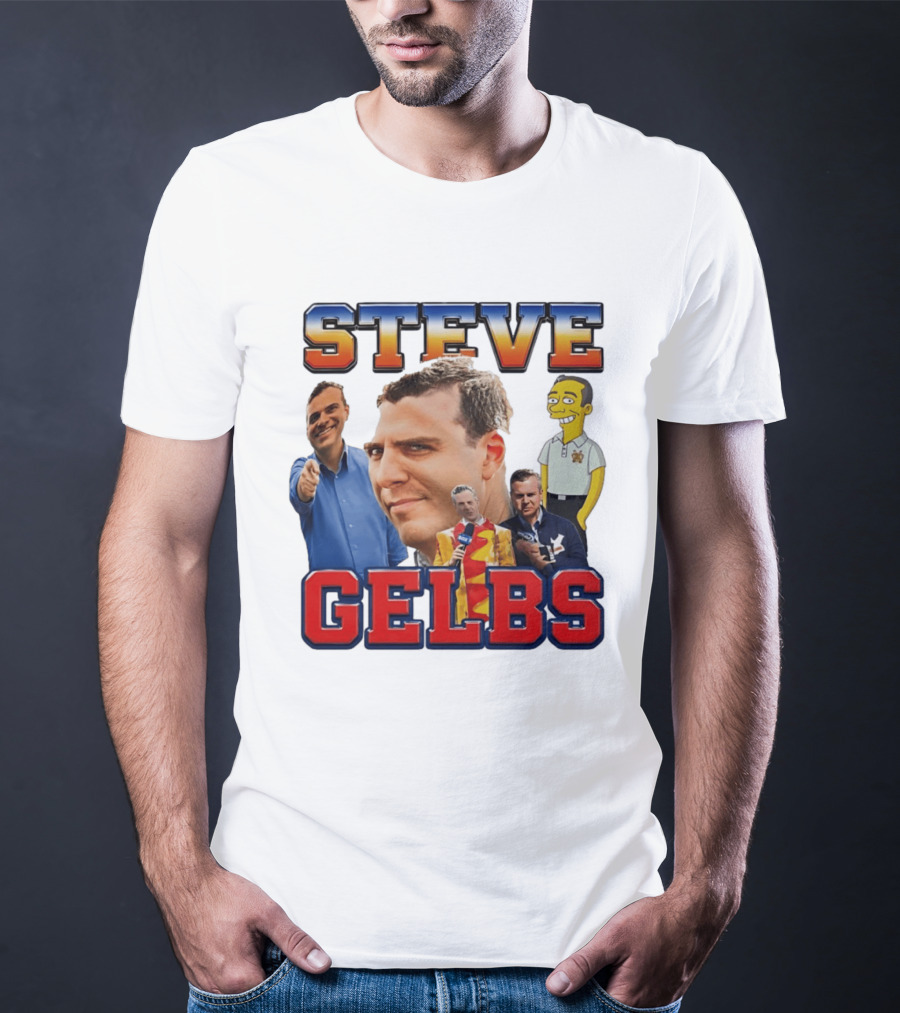 STEVE GELBS SNY Mets Broadcaster Sports Reporter T-Shirt