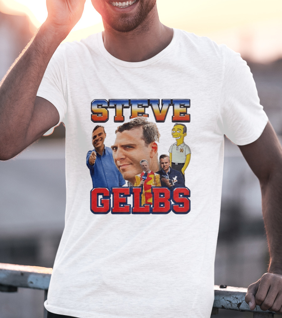 STEVE GELBS SNY Mets Broadcaster Sports Reporter T-Shirt