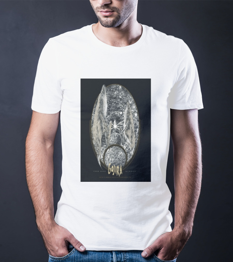 Gojira From Mars To Sirius Saint Herblain France Event December 2 2025 T-Shirt