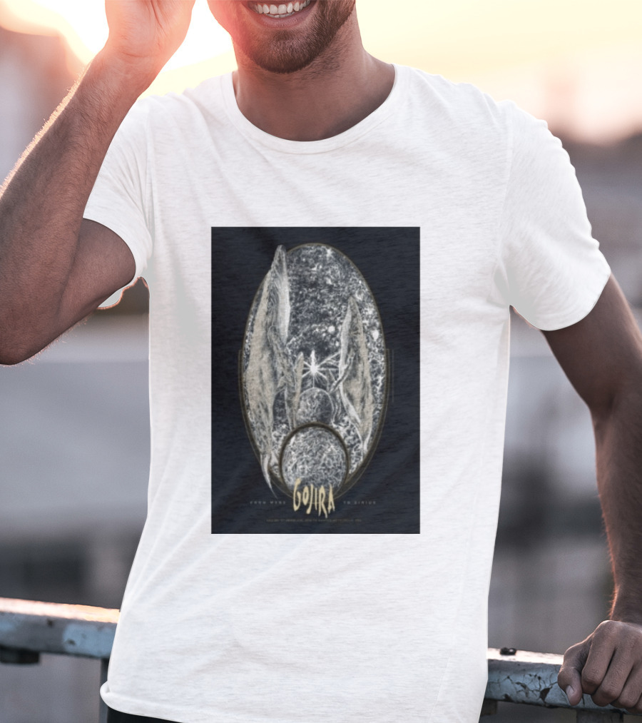 Gojira From Mars To Sirius Saint Herblain France Event December 2 2025 T-Shirt