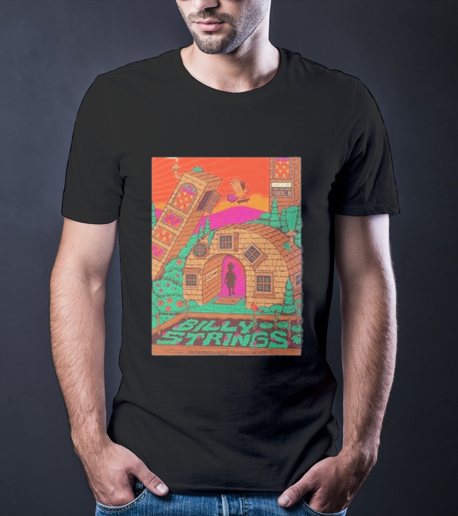 Billy Strings Fishers IN 2026 Night 3 Live August 8 Event Center T-Shirt