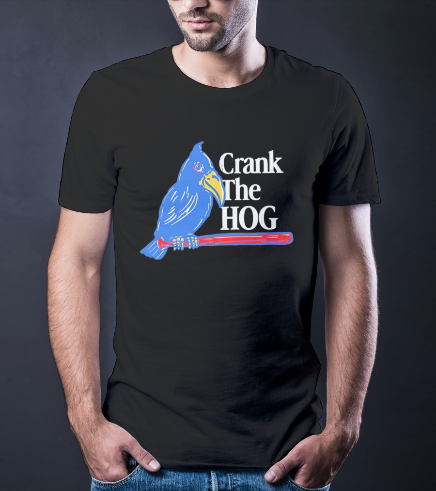 Crank The Hog Villanova Wildcats Basketball Jay Wright NCAA Sports T-Shirt