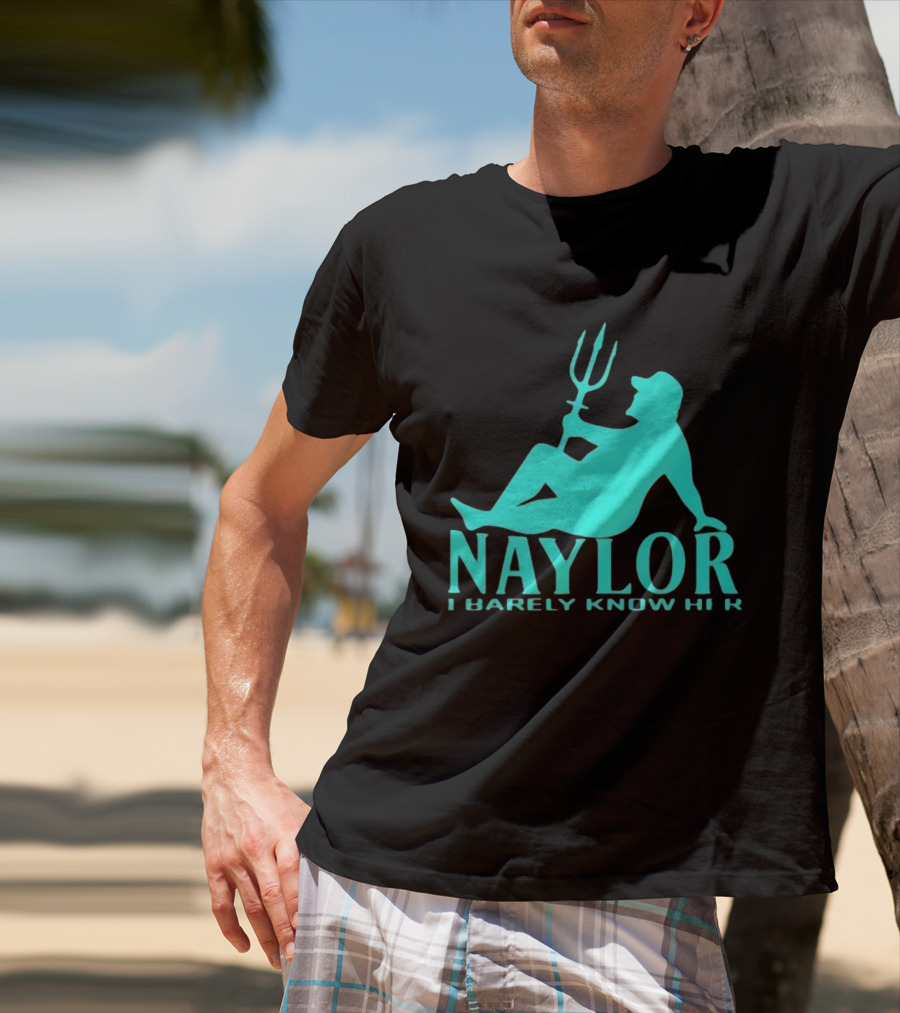 Naylor I Barely Know Her Mariners Trident Pose T-Shirt
